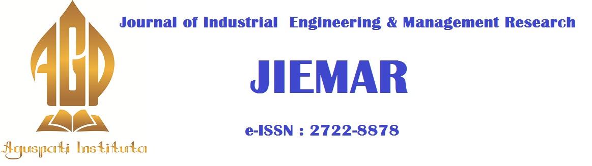 Journal of Industrial Engineering and Management Research JIEMAR